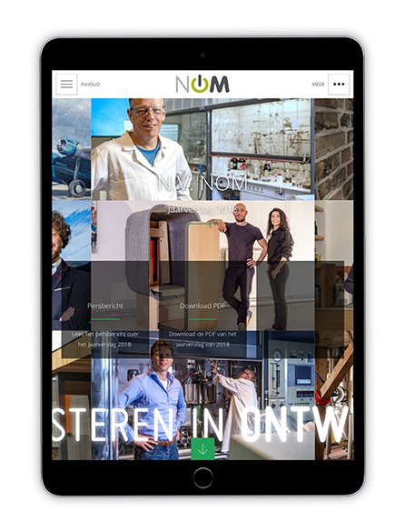 NOM Mockupjaarverslag