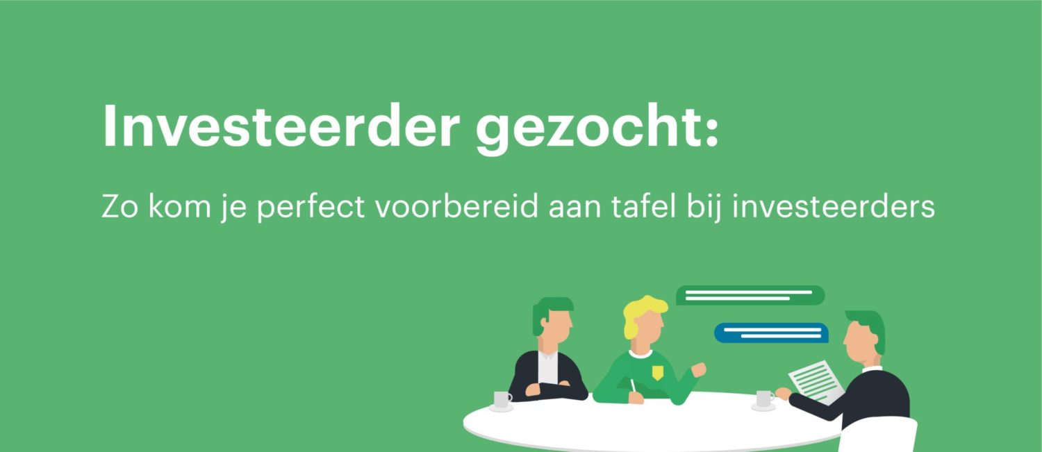 infographic investeerder gezocht vinden zoeken startup