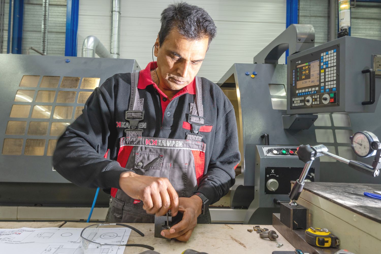 Kampen Industrial Care werkt in blinkende omgeving