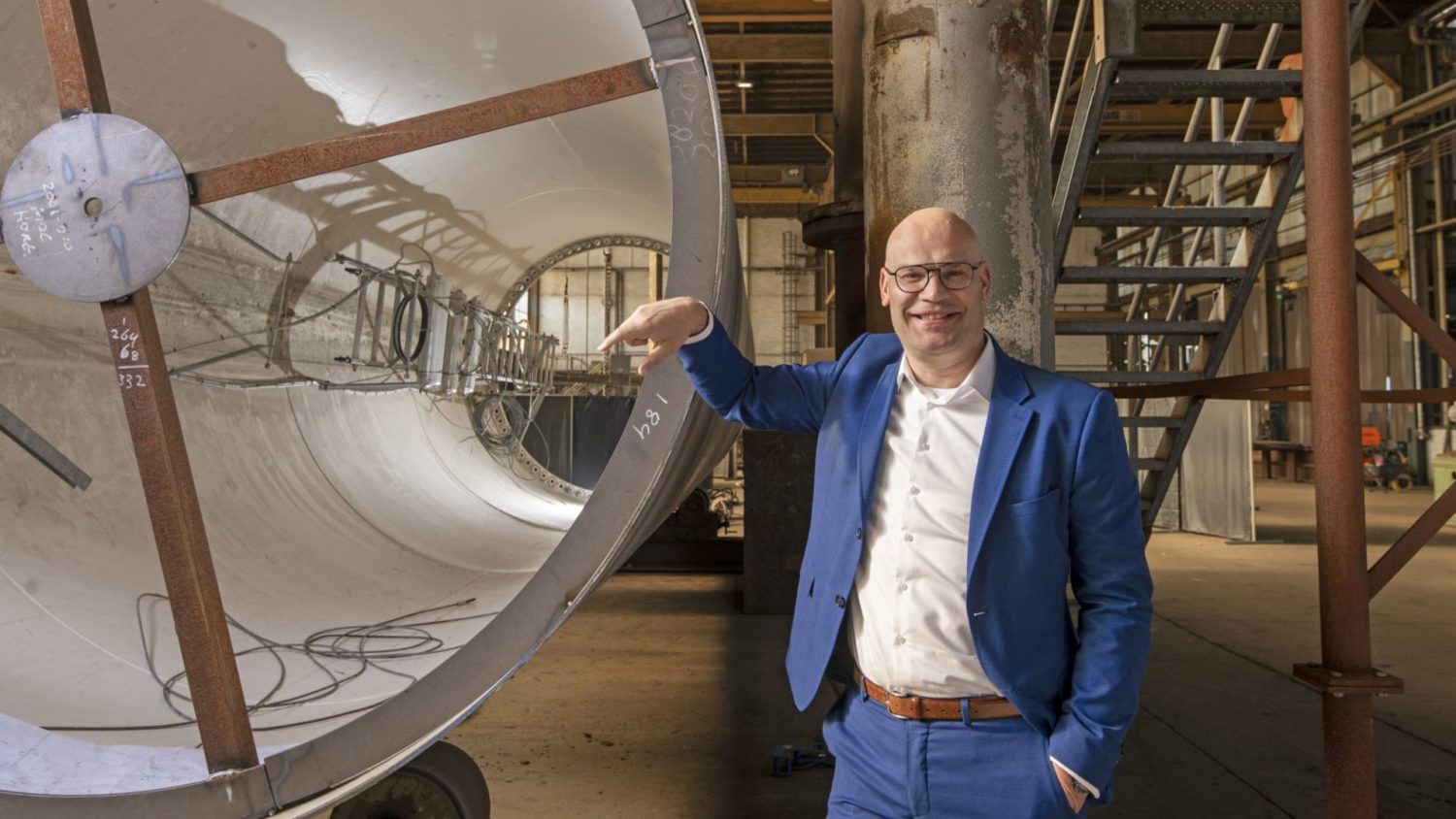 Jan Willem Stob, directeur Solidd Steel Structures ‘De Smart Industry Hub heeft ons een spiegel voorgehouden’