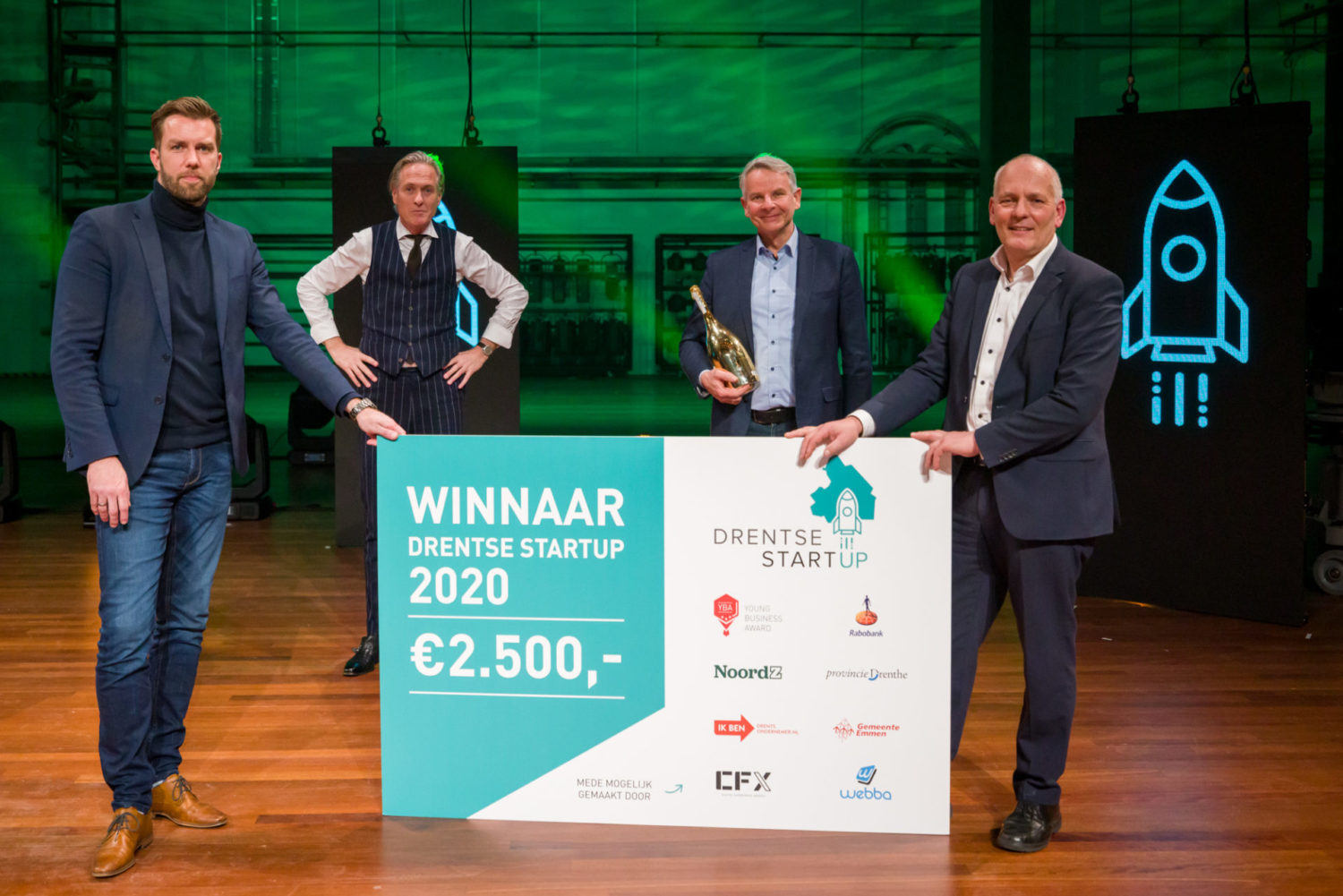Nieuwe editie Drentse Startup: "Een sterk podium met 130.000 kijkers op RTL-Z & Videoland"