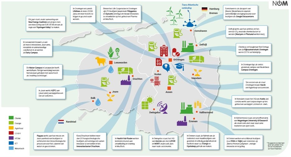 Innovatiekaart Noord-Nederland