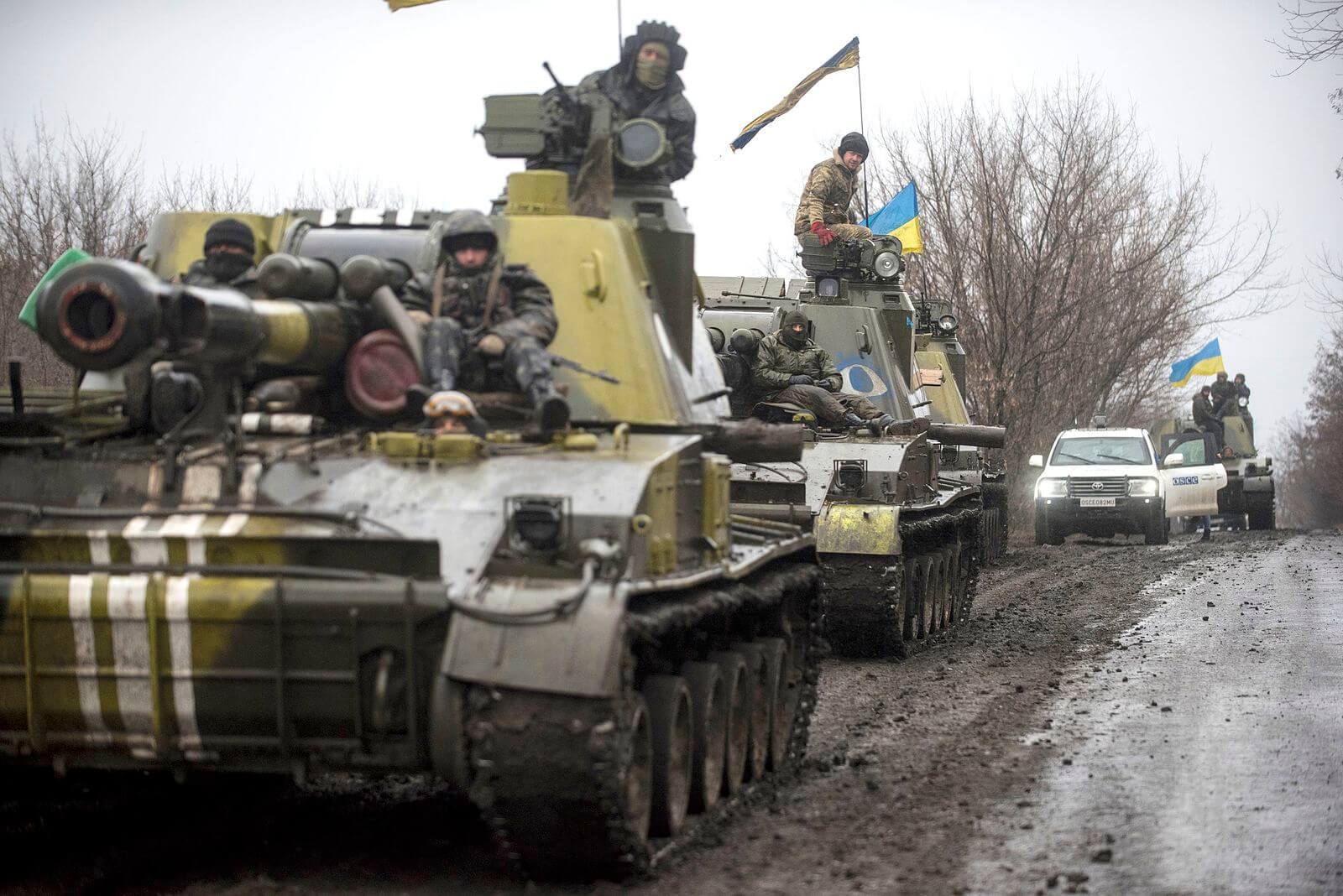 OSCE SMM monitoring the movement of heavy weaponry in eastern Ukraine