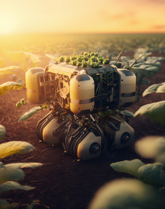 AI image van de slimme maakindustrie