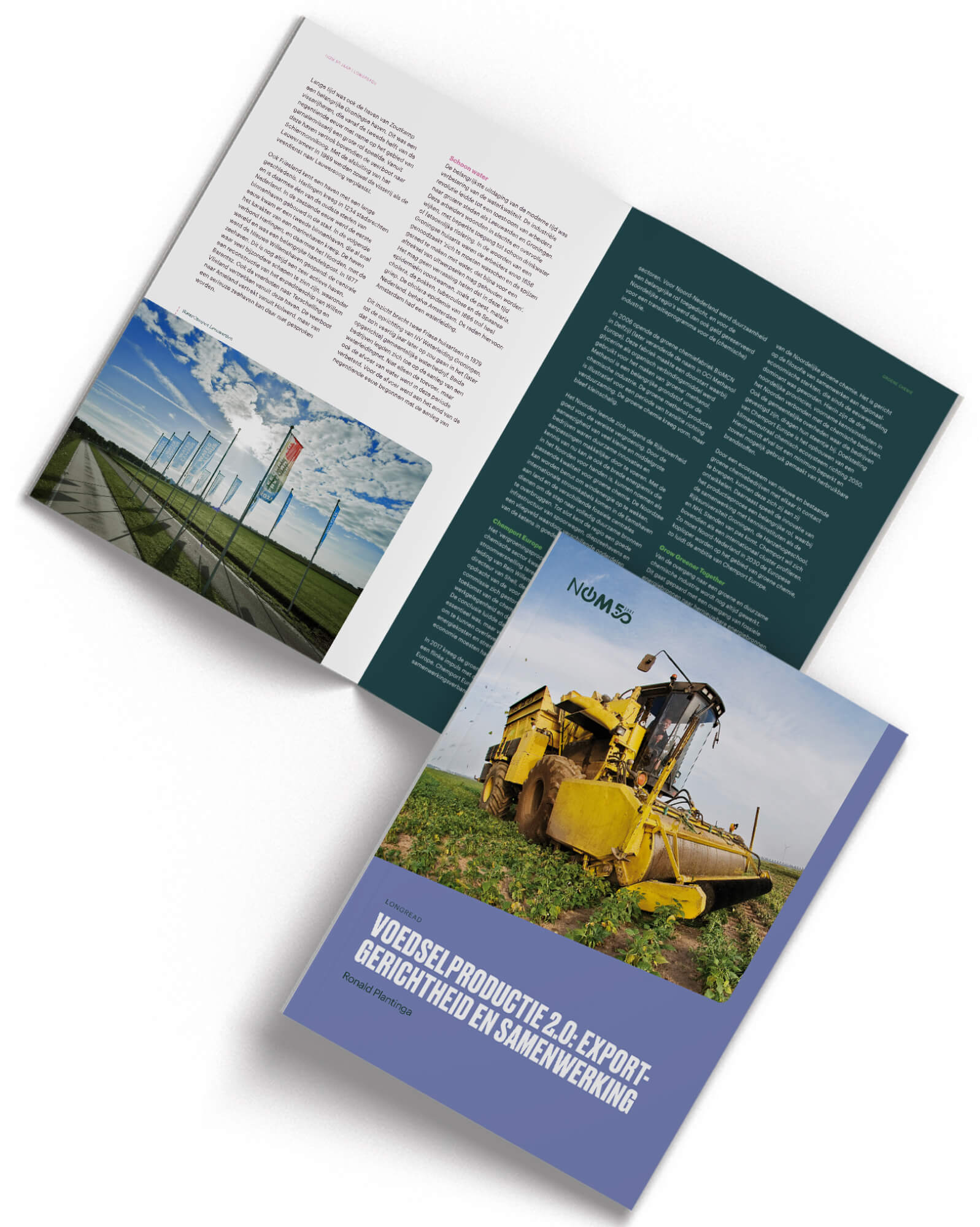 De voorkant van de Longread Voedseltransitie 2.0