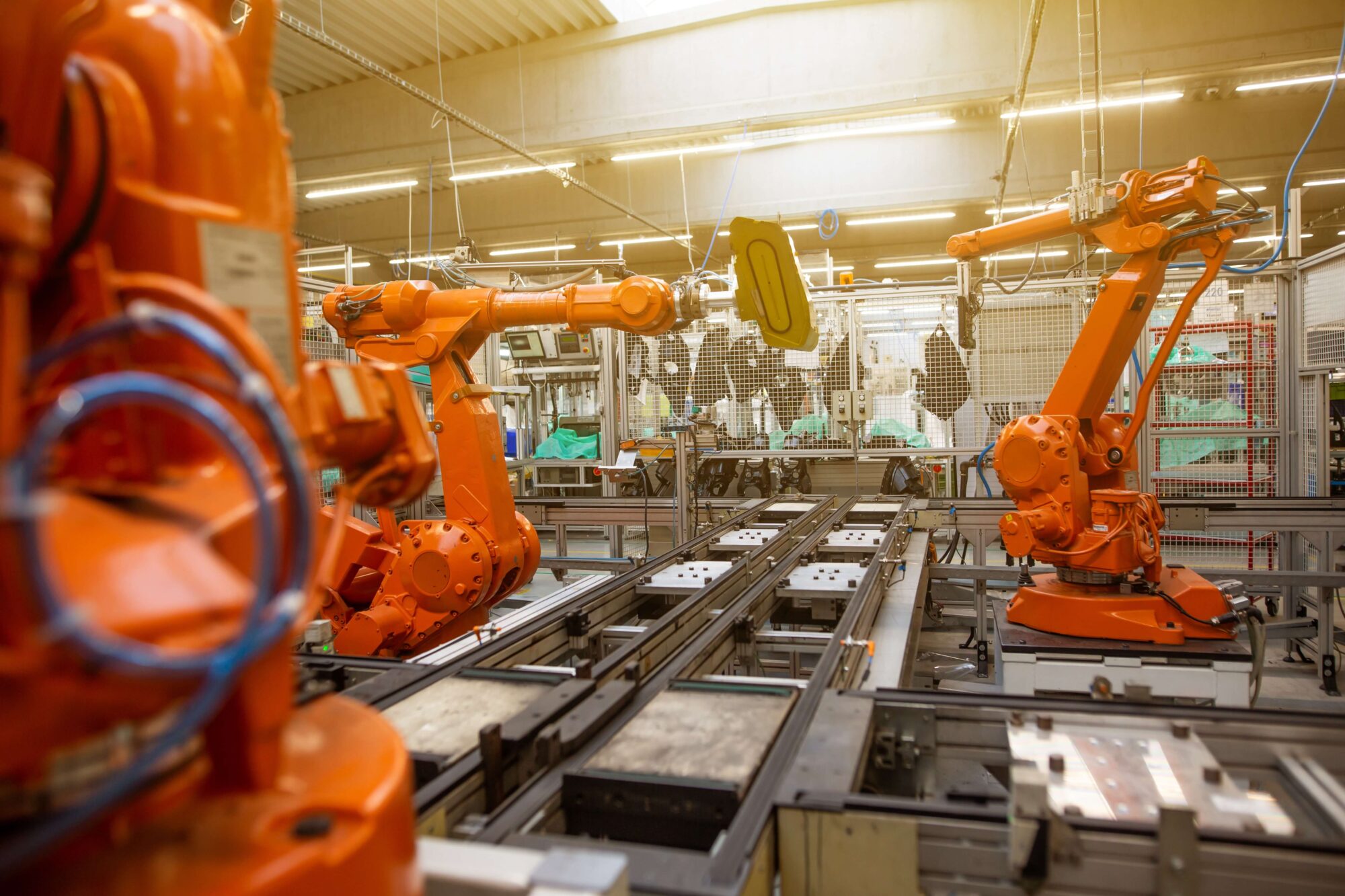 Robotarm in de maakindustrie