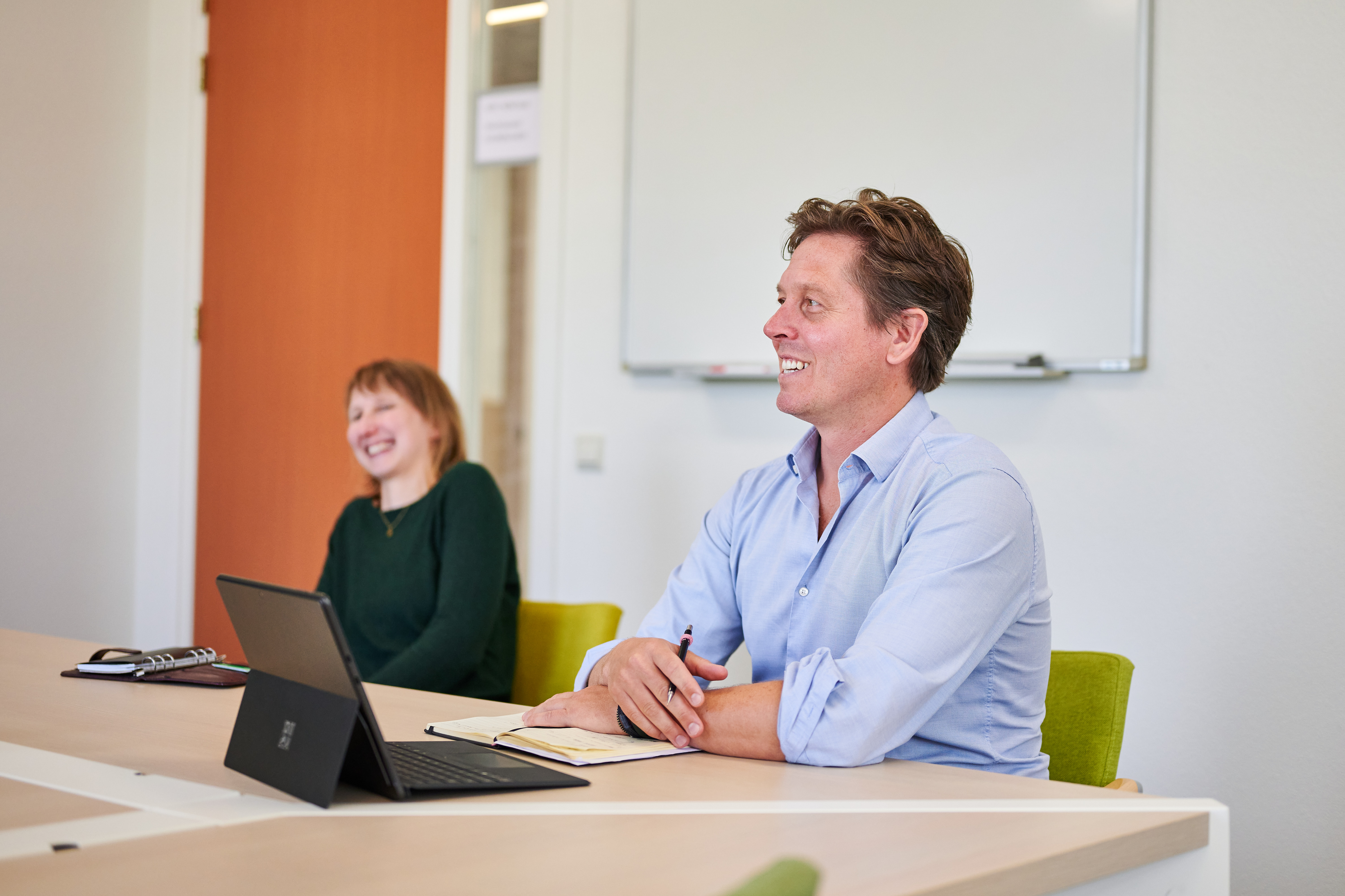 Een collega van NOM Investeren