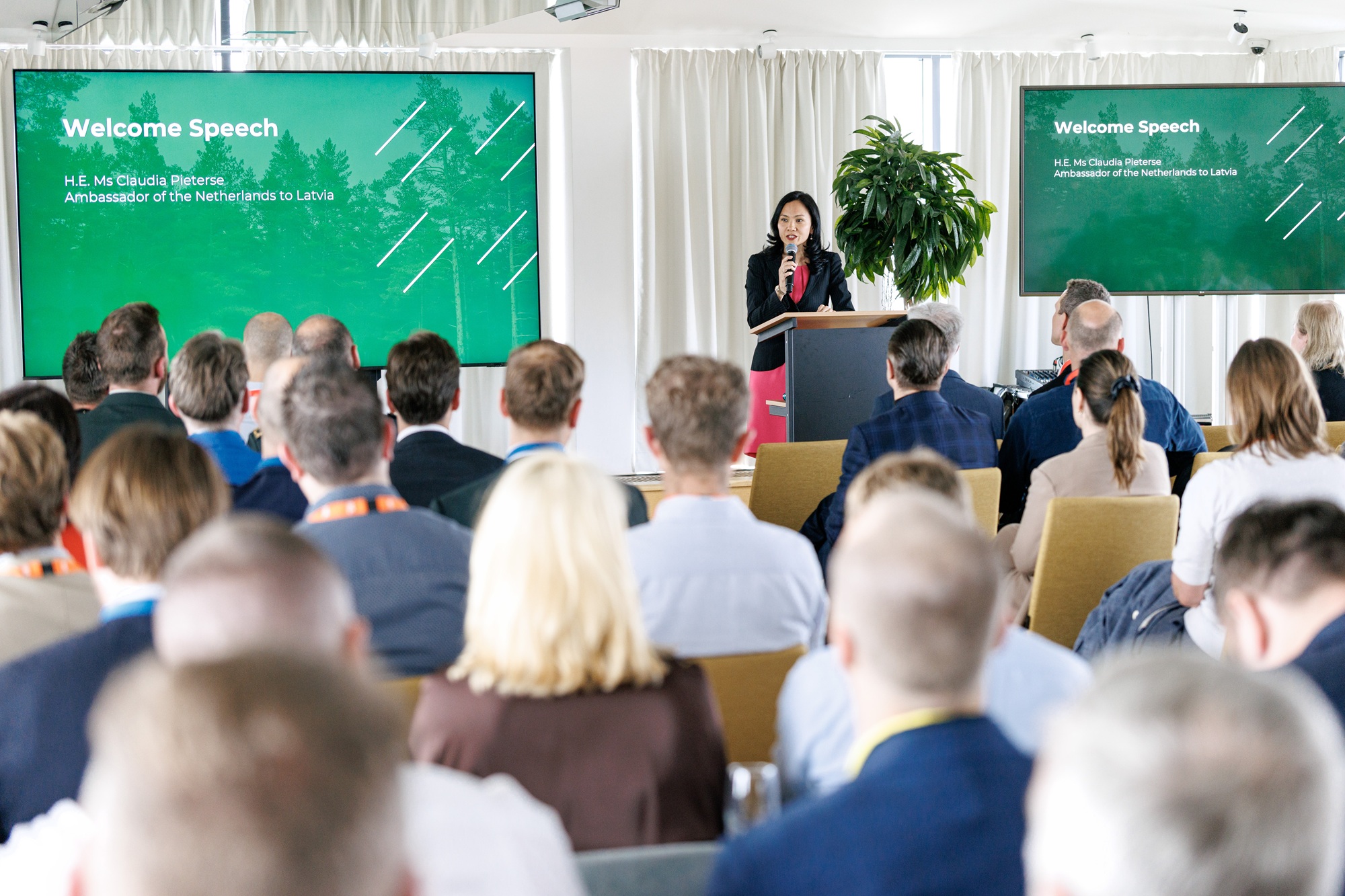 Een foto van de sessie