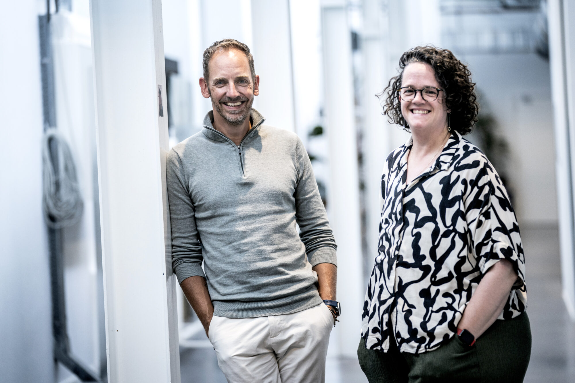 Foto van Mark Vletter en Pollien van Keulen