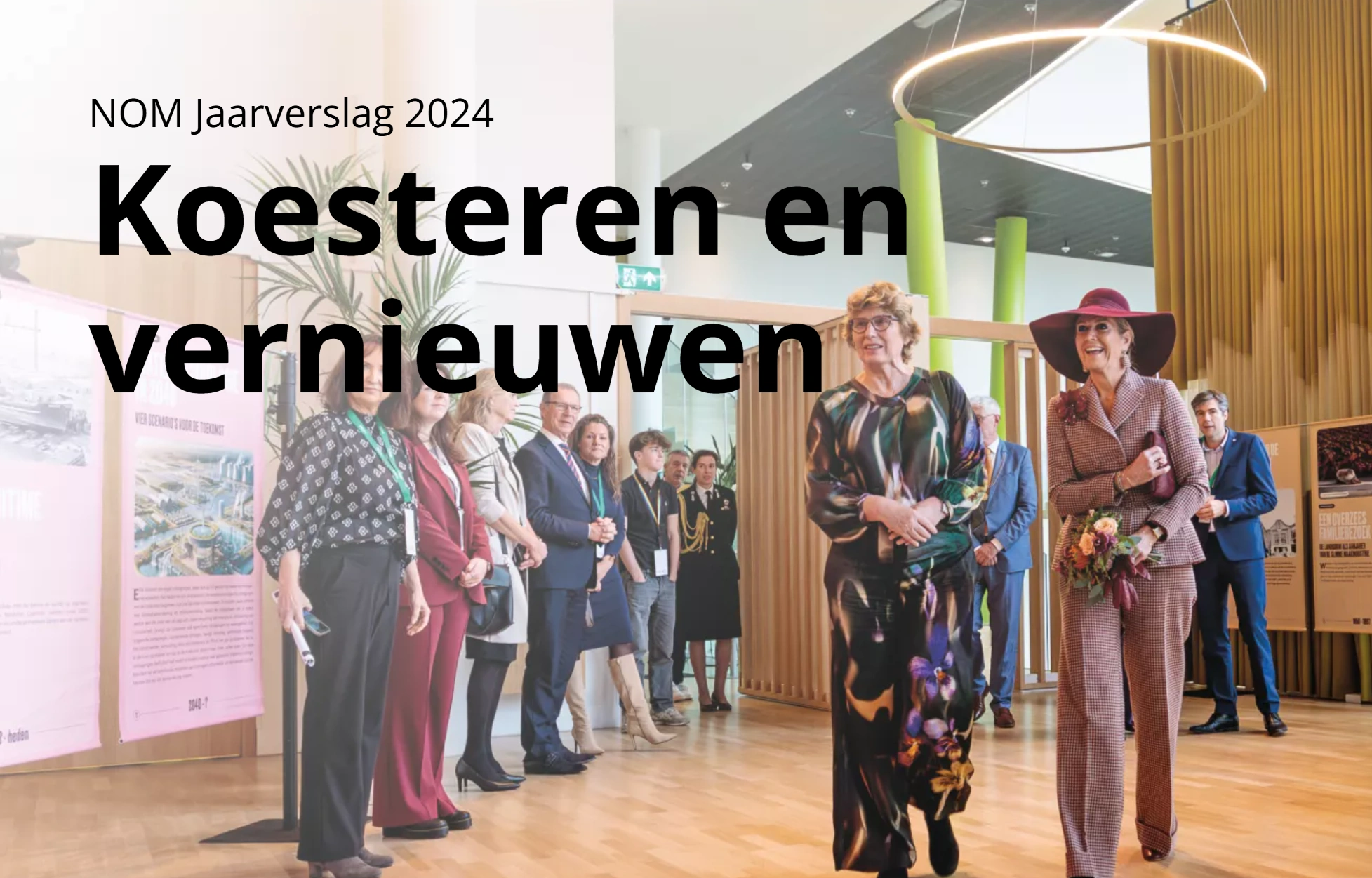 Voorkant NOM Jaarverslag