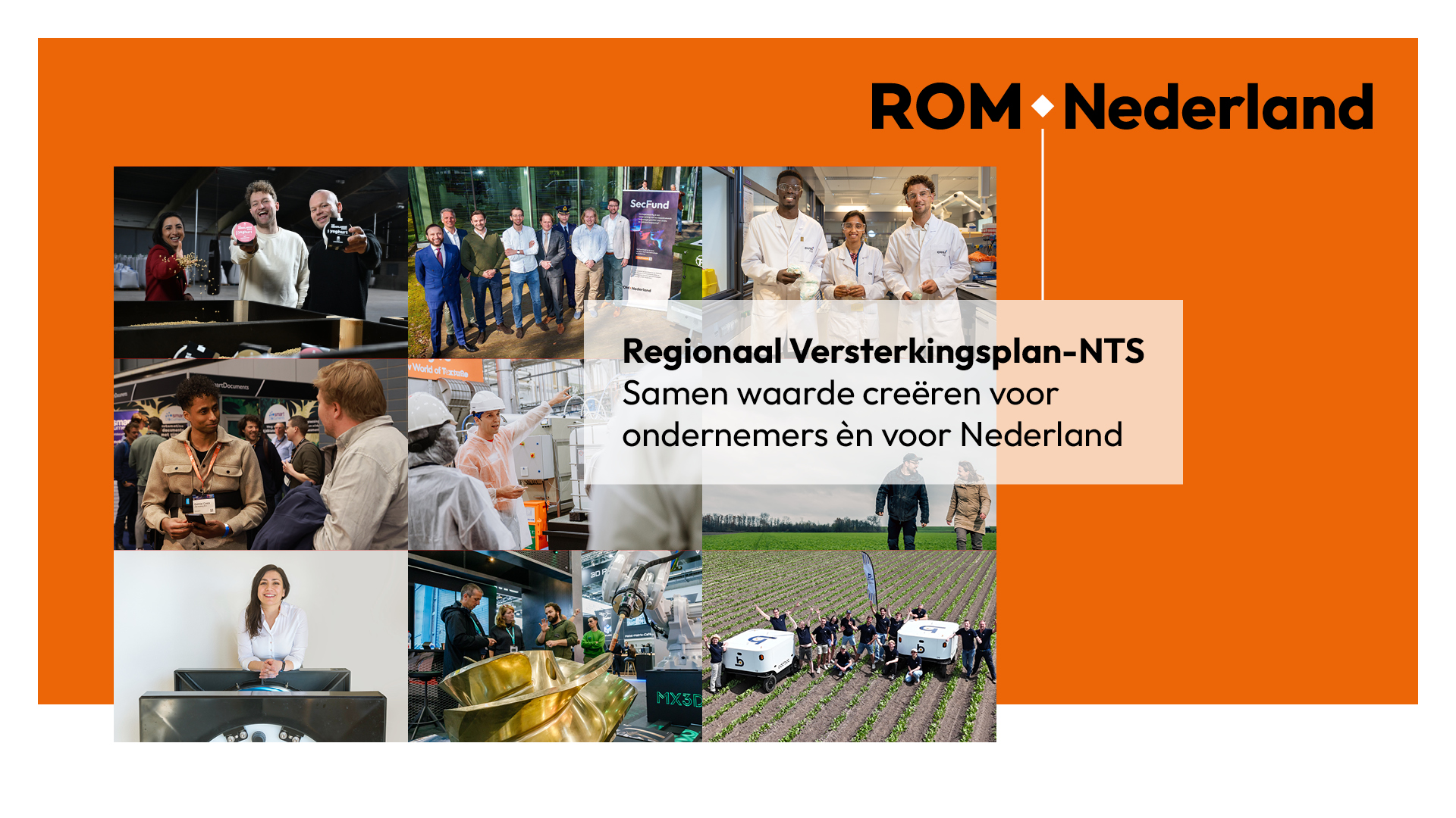 Regionaal Versterkingsplan Nationale Technologiestrategie