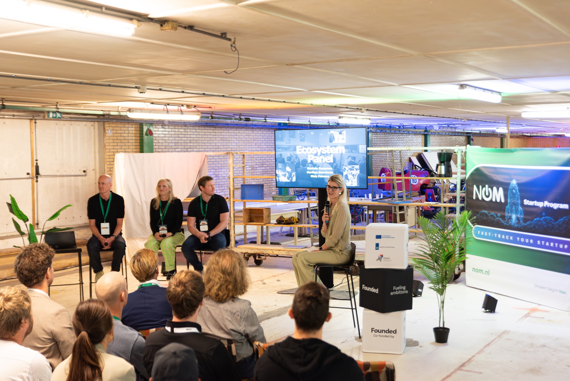 Het Founders evenement tijdens het NOM Midzomerfeets