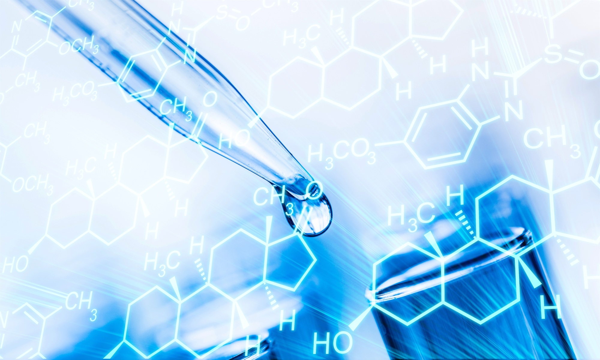 Een vectorafbeelding van watertechnologie