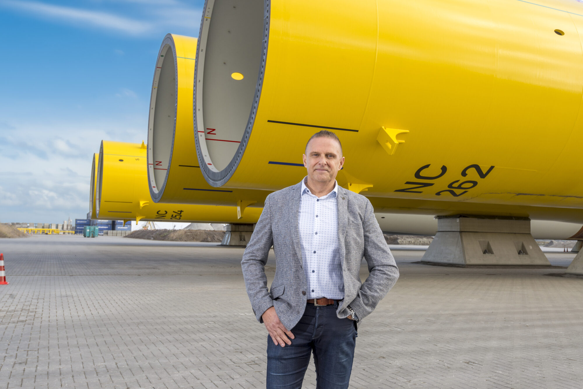 Marc Wegman: Managing director van Buss Terminal Eemshaven