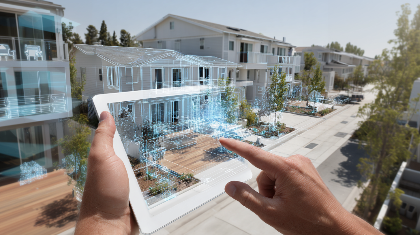 AI beeld: Imagine smart construction technology for housing construction